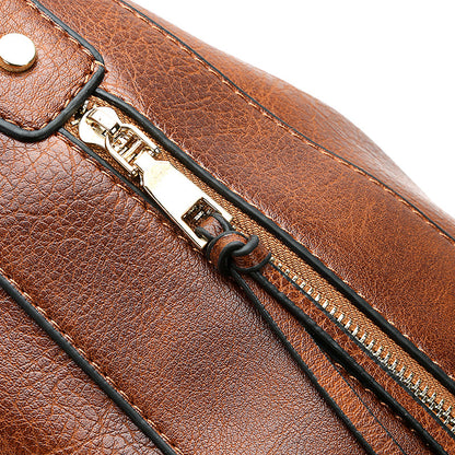 Monique™ | Vintage Leren Schoudertas