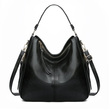 Monique™ | Vintage Leren Schoudertas