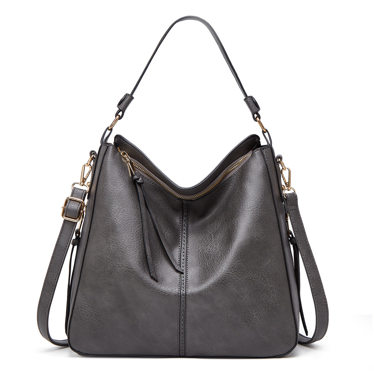 Monique™ | Vintage Leren Schoudertas