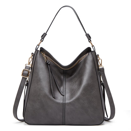 Monique™ | Vintage Leren Schoudertas