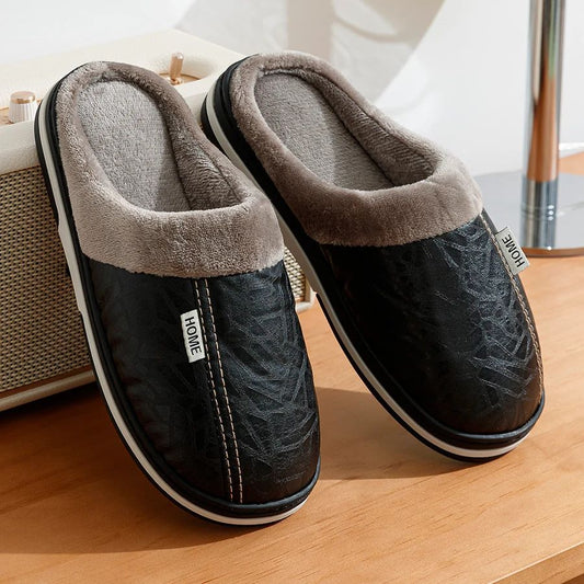 Lano™ | Luxe Orthopedische Huissloffen met Warmte & Voetboogondersteuning