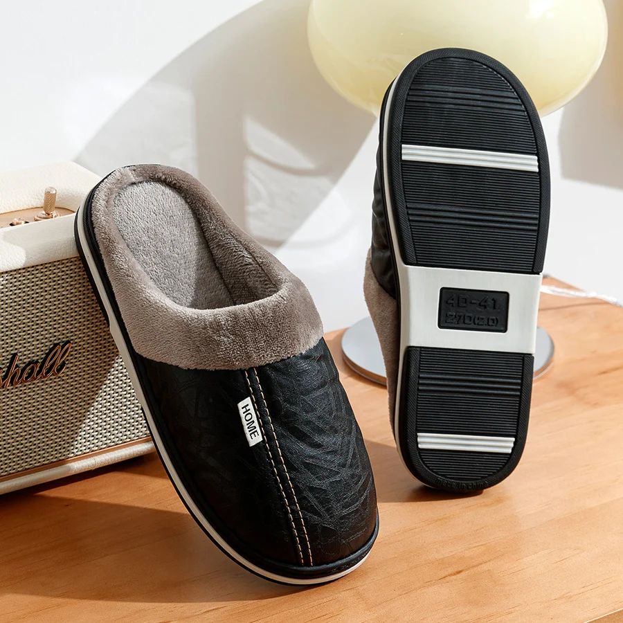 Lano™ | Luxe Orthopedische Huissloffen met Warmte & Voetboogondersteuning