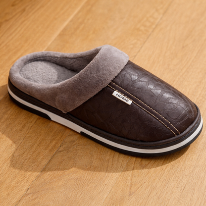 Lano™ | Luxe Orthopedische Huissloffen met Warmte & Voetboogondersteuning