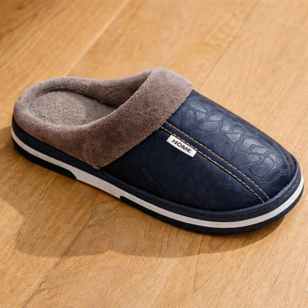 Lano™ | Luxe Orthopedische Huissloffen met Warmte & Voetboogondersteuning