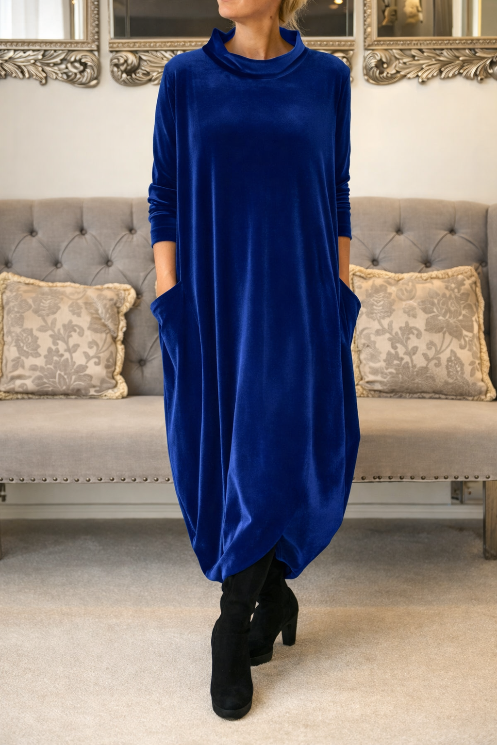 Hendrika™ | Elegante & Comfortabele Fluwelen Jurk