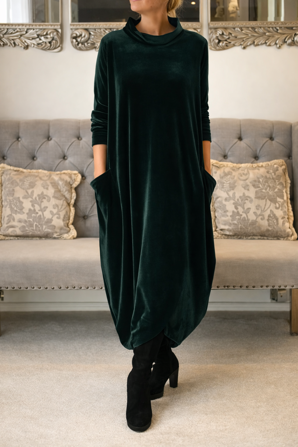 Hendrika™ | Elegante & Comfortabele Fluwelen Jurk