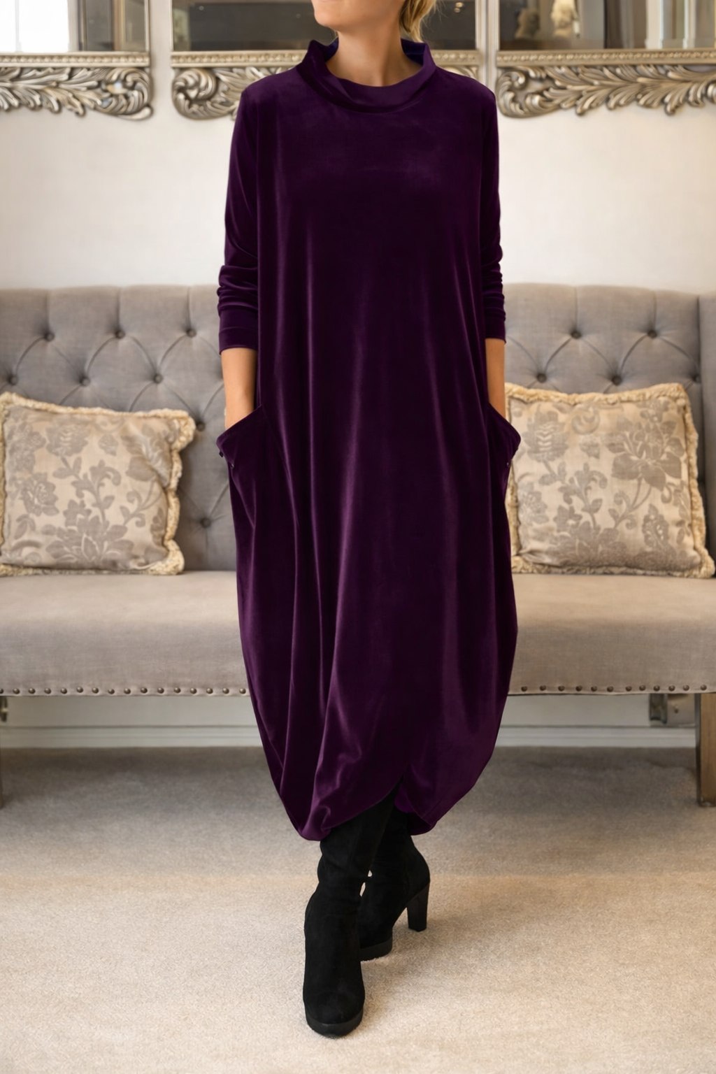 Hendrika™ | Elegante & Comfortabele Fluwelen Jurk