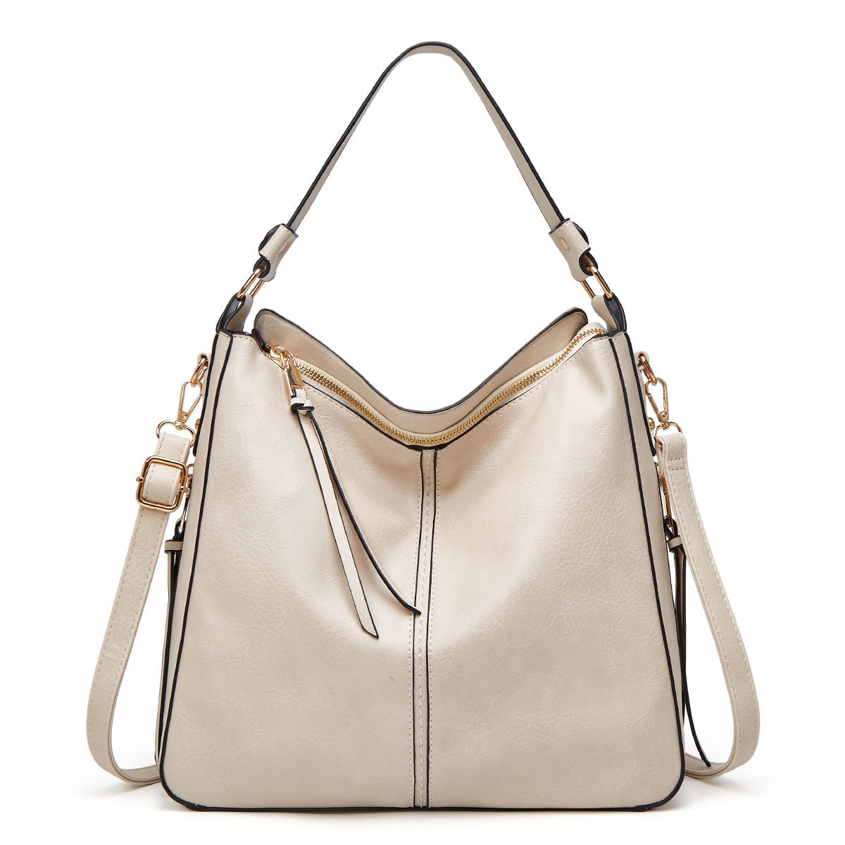 Monique™ | Vintage Leren Schoudertas