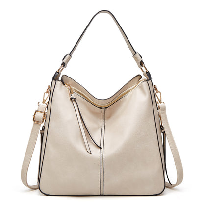 Monique™ | Vintage Leren Schoudertas